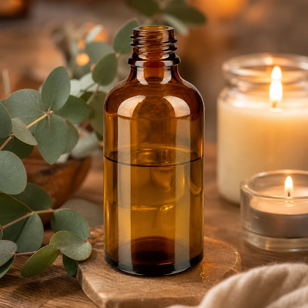 Tropfflasche 50 ml DIN 18 aus Braunglas 50ml braune Apothekerflasche aus Glas für professionelle Anwendung in Pharmazie und Kosmetik bei Pacadura