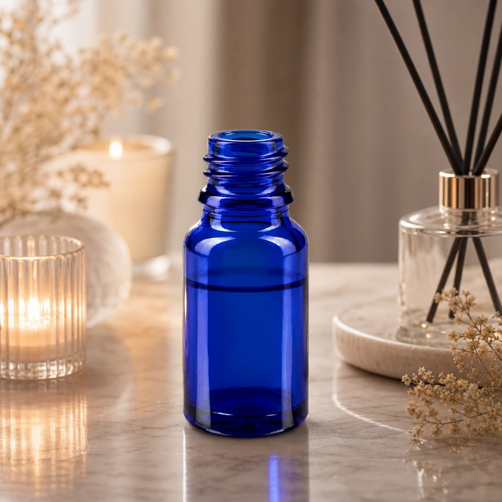 Tropfflasche 10ml DIN 18 BLAUGLAS 10ml blaue Apothekenflasche ApoGlas für professionelle Anwendung im Fachhandel bei Pacadura.de