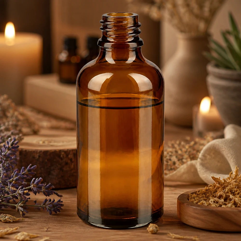 Tropfflasche 50 ml DIN 18 aus Braunglas 50ml braune Apothekenflasche ApoGlas für professionelle Anwendung in Pharmazie und Kosmetik bei Pacadura.de