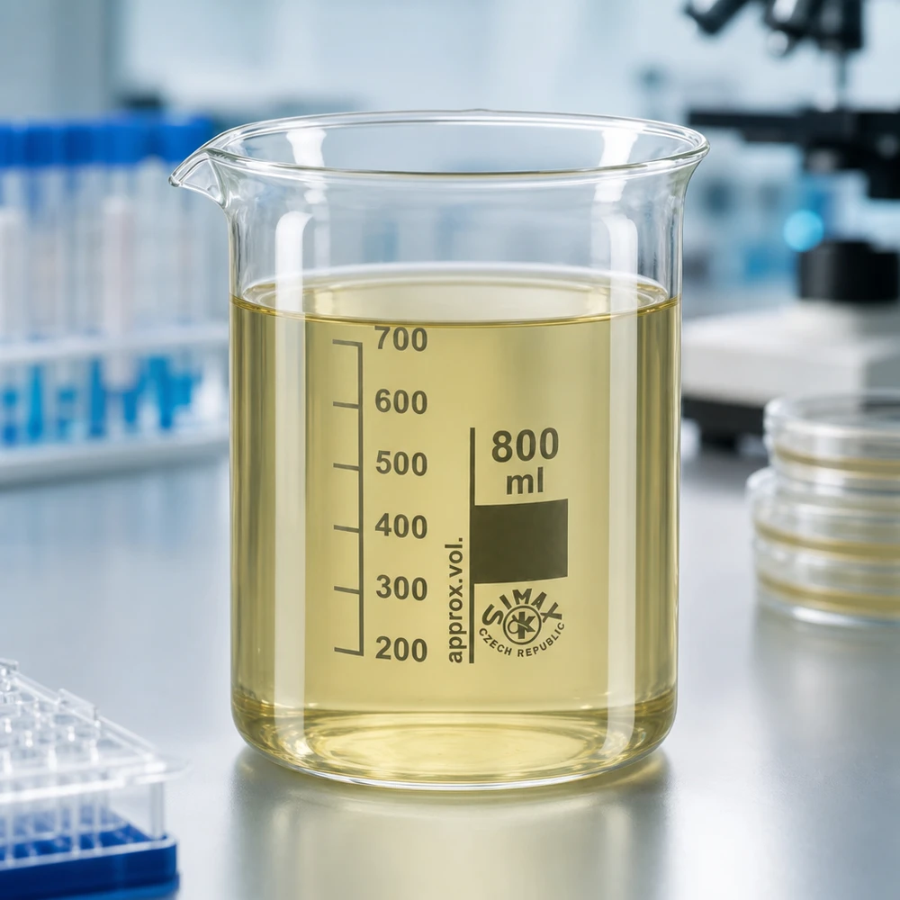 Becherglas 800ml Borosilikatglas, niedrige Form Becherglas 800ml aus Borosilikatglas niedrige Form für professionelle Laboranwendungen bei Pacadura.de