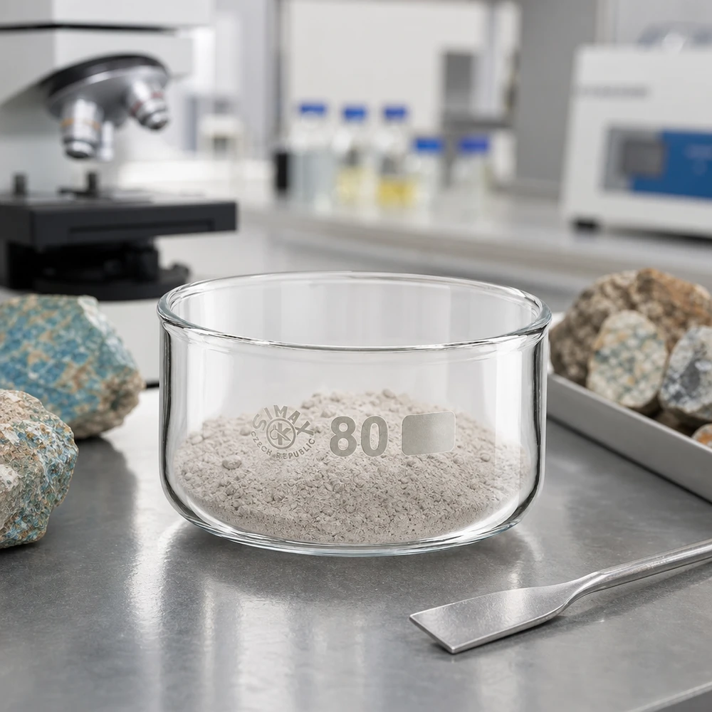 Kristallisierschale 150ml Borosilikatglas ohne Ausguss Ø80mm für Labor und Gewerbe