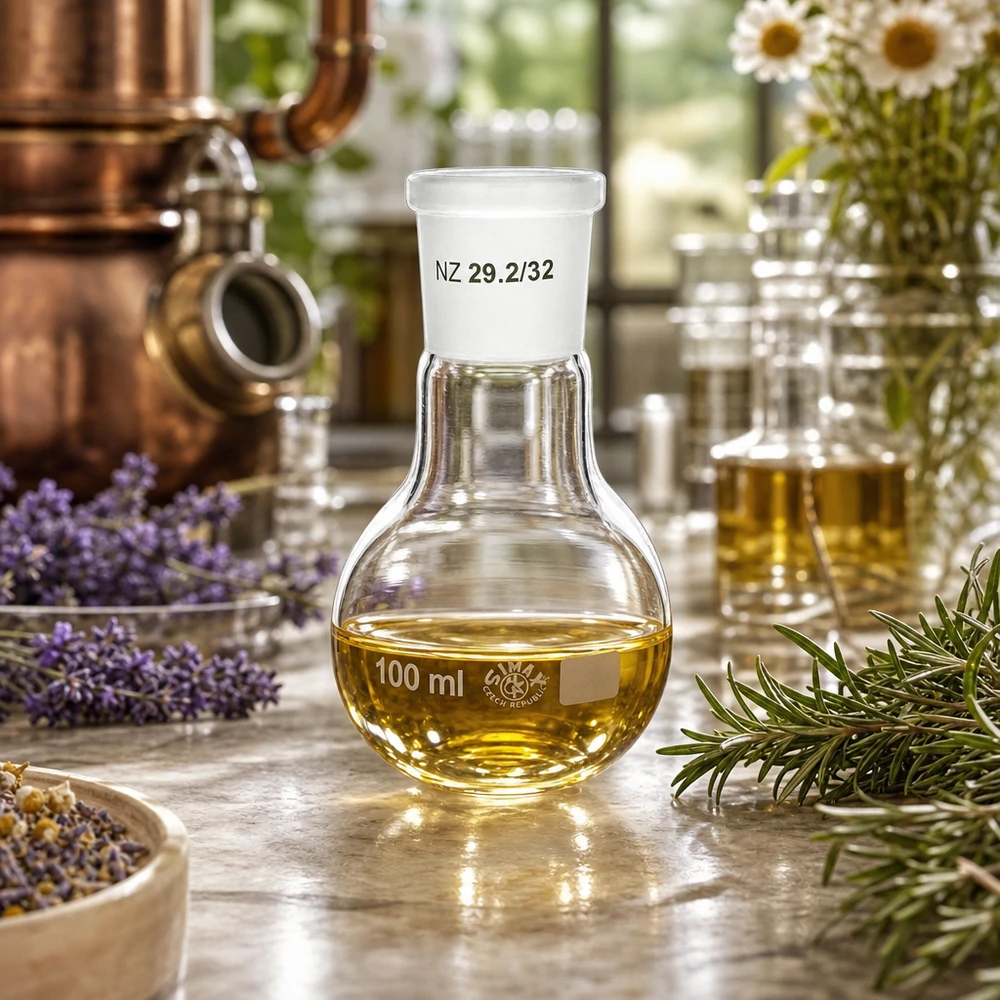 Stehkolben 100ml mit Normschliff (29/32) Stehkolben 100ml Glas mit Normschliff NS 29/32 für professionelle Destillation und Laboranwendungen bei Pacadura