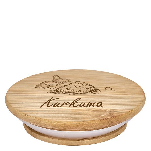 Holzdeckel "Kurkuma" für WECK RR60 Holzdeckel "Kurkuma" für WECK RR60