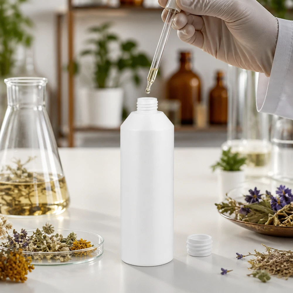 Apothekenflasche HDPE 250ml weiß ohne Verschluss für professionelle Labor- und Pharmaanwendungen