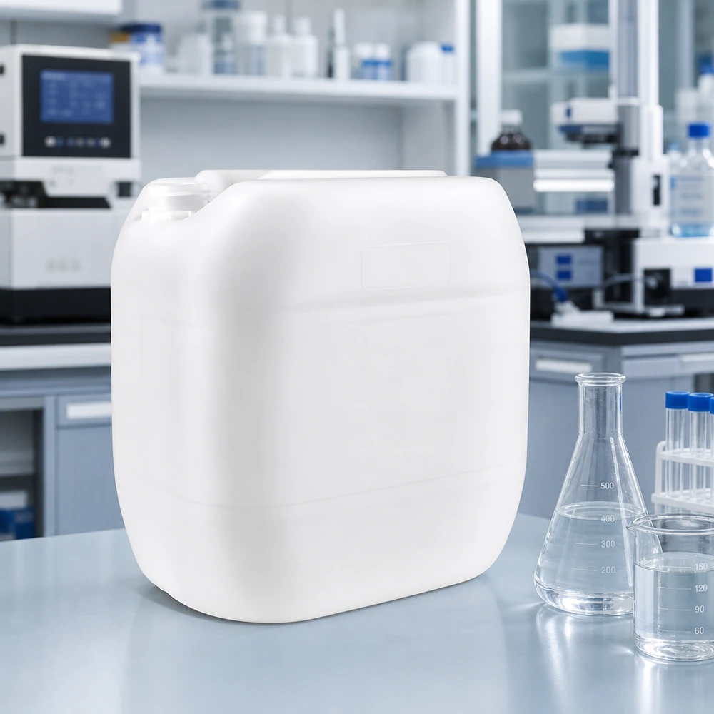 Kanister 30 Liter ohne Verschluss Weißer HDPE Kanister 30 Liter ohne Verschluss für gewerblichen Einsatz in Labor und Industrie