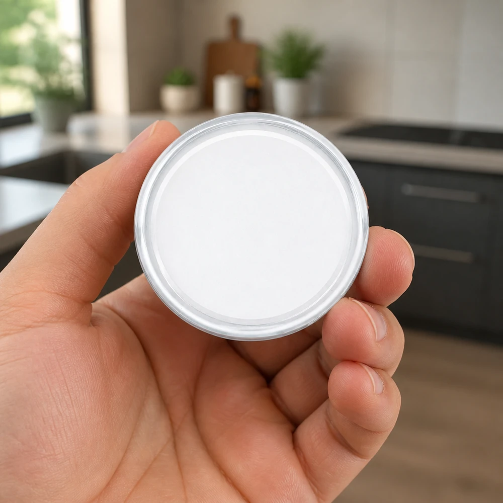 58mm BasicSeal Deckel weiss (TO58) UNiTWIST 58mm BasicSeal Schraubdeckel TO58 weiss aus Weißblech für gewerbliche Abfüllung und Konservierung