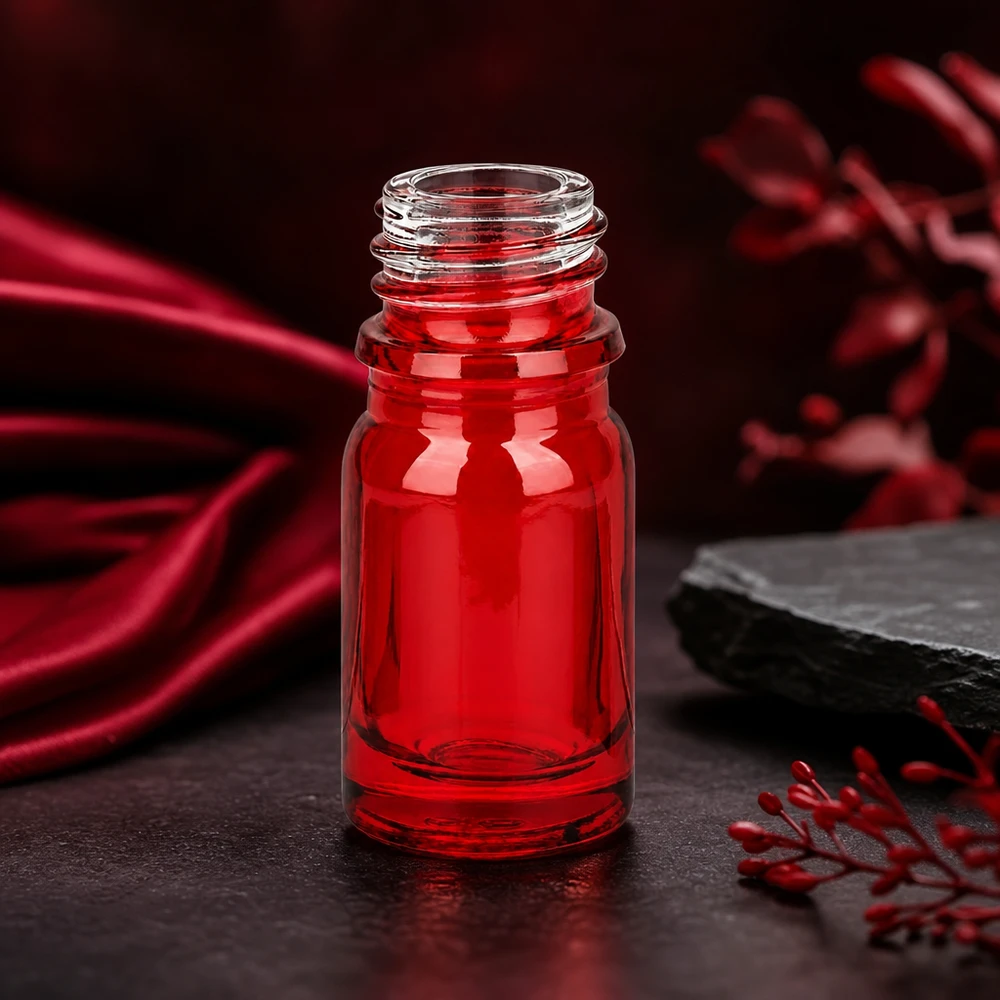 5ml Apothekenflasche RedLine UT18/5 UNiTWIST 5ml Apothekenflasche RedLine Glas UT18/5 UNiTWIST rot für professionellen pharmazeutischen Einsatz