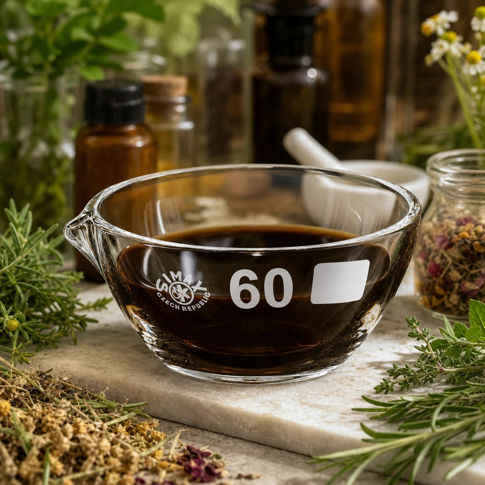 45ml Abdampfschale Borosilikat mit Ausguss ø60mm für professionelle Laboranwendungen bei Pacadura.de