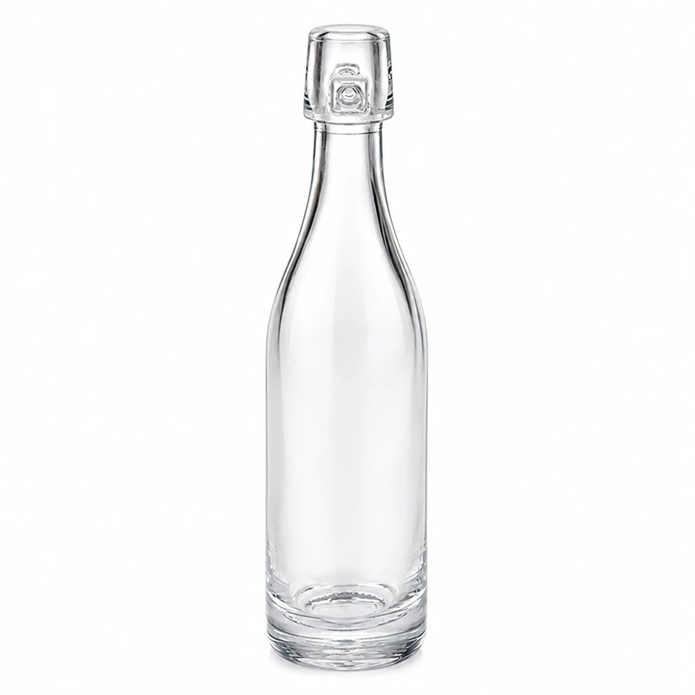50ml Glasflasche UNiTWIST transparent ohne Bügelverschluss für gewerblichen Einsatz - professionelle Verpackungslösung