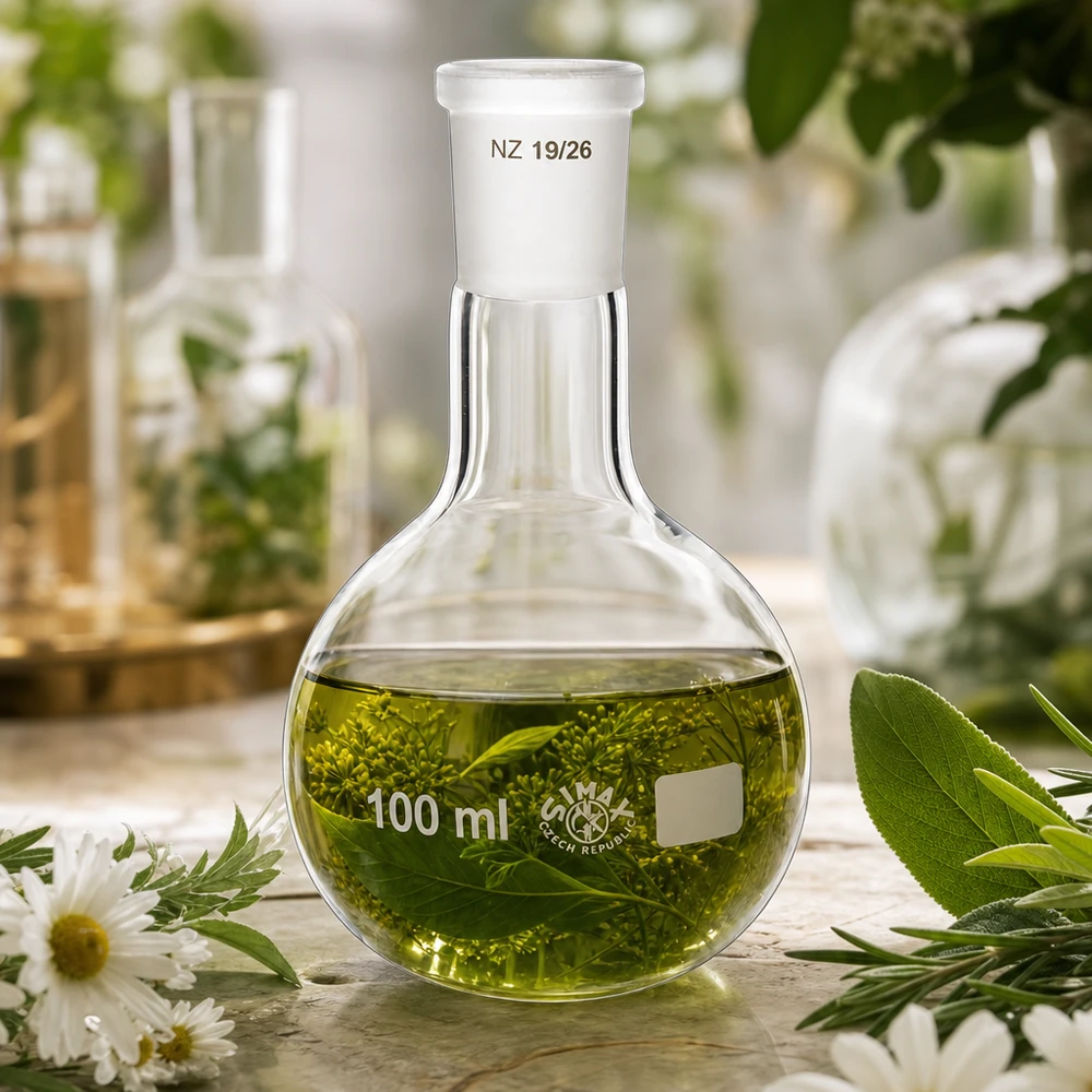 Stehkolben 100ml mit Normschliff (19/26) Stehkolben 100ml Borosilikatglas NS 19/26 Normschliff für professionelle Laboranwendungen bei Pacadura.de