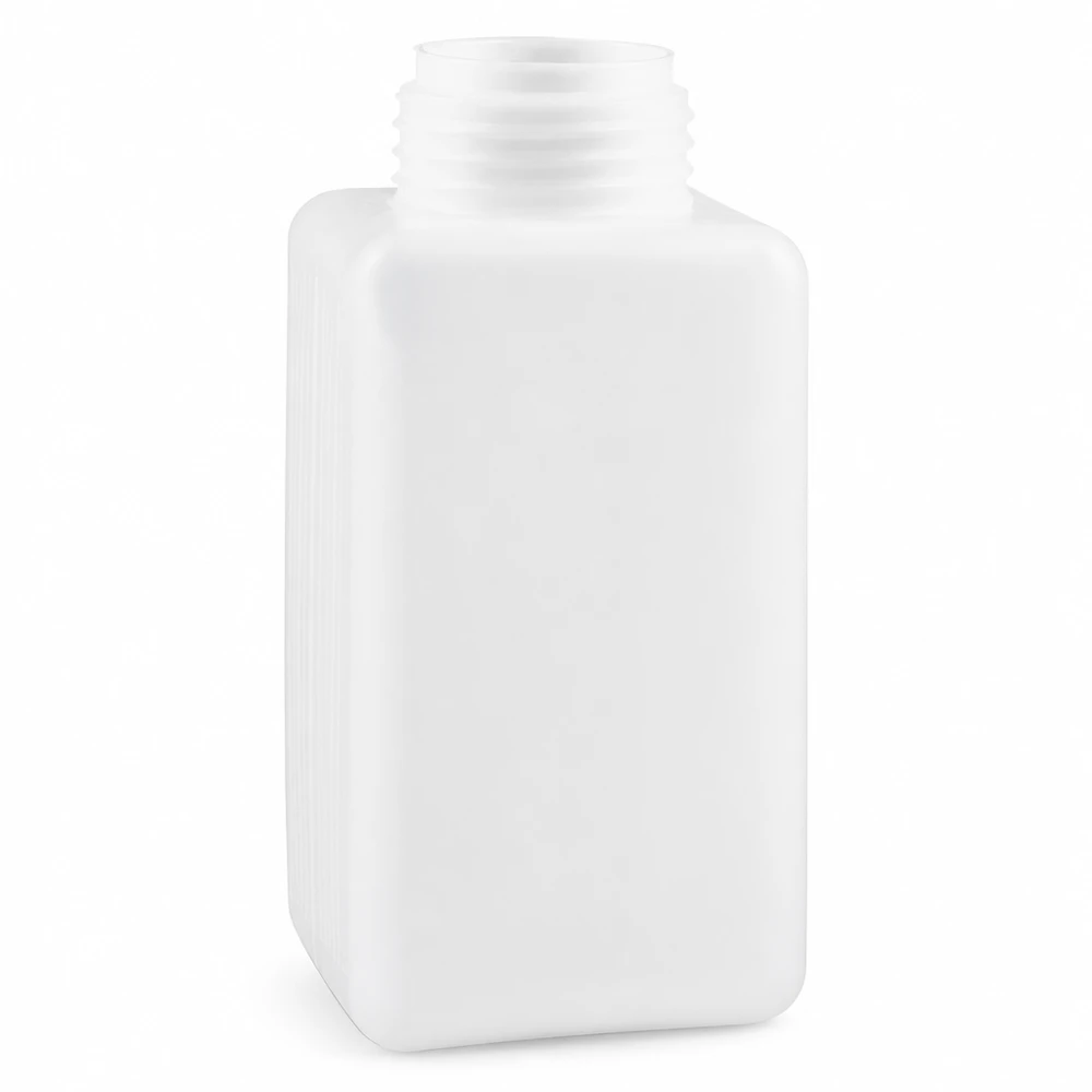 Chemiekalienflasche 1500ml, Weithals aus PE-HD, naturfarbig Chemikalienflasche 1500ml Weithals PE-HD naturfarben für professionellen Laboreinsatz Pacadura