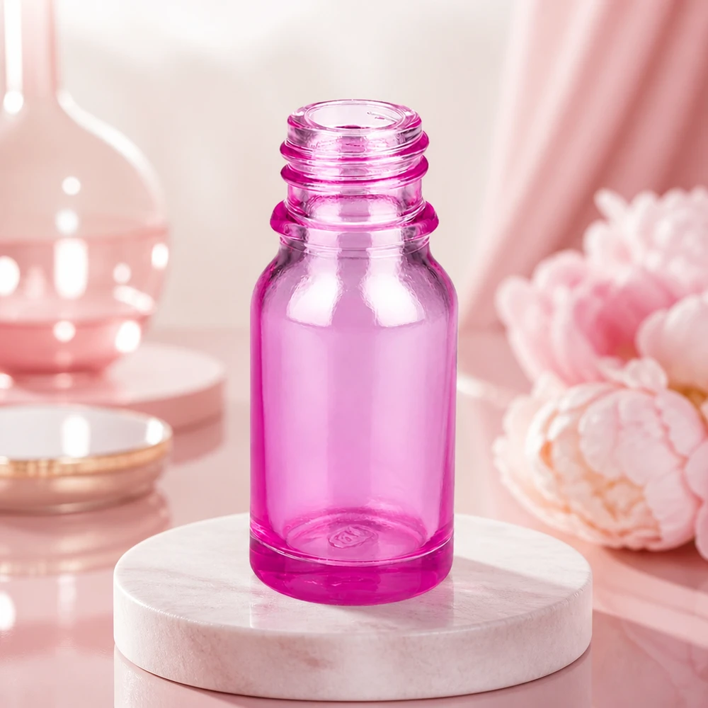 10ml Apothekenflasche PurpleLine UT18/10 UNiTWIST 10ml Apothekenflasche violett PurpleLine UT18/10 UNiTWIST Glas professionell für Pharmazie und Kosmetik Gewerbebedarf