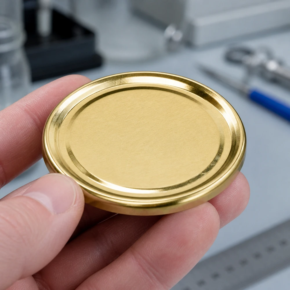 UNiTWIST TO70 Metalldeckel gold BioSeal BPA-NI unitemp Twist-Off-Deckel für Gewerbetreibende Pacadura