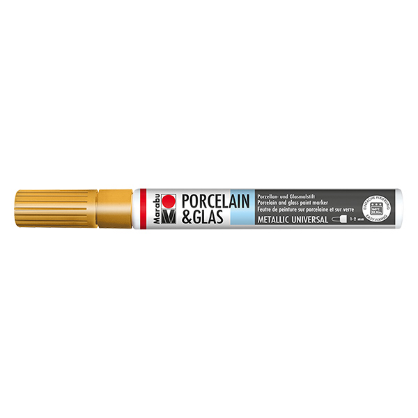 Malstift Gold 1-2mm für Glas/Porzellan