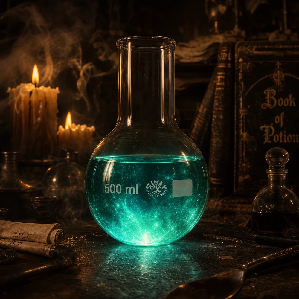 Rundkolben 500ml Weithals Borosilikatglas für professionelle Laboranwendungen im Fachhandel Pacadura