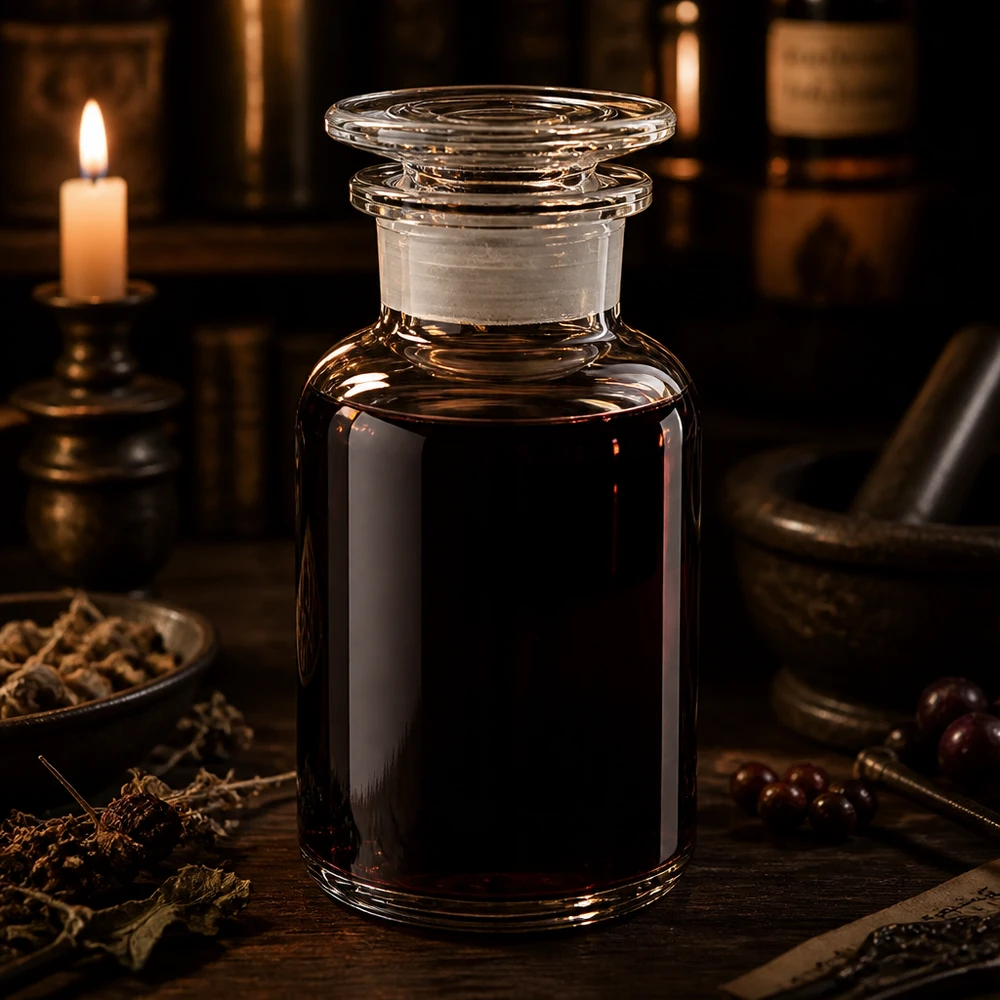 Rundschulflasche 250ml Klarglas Weithals mit Glasstopfen für Labor und Apotheke professionell