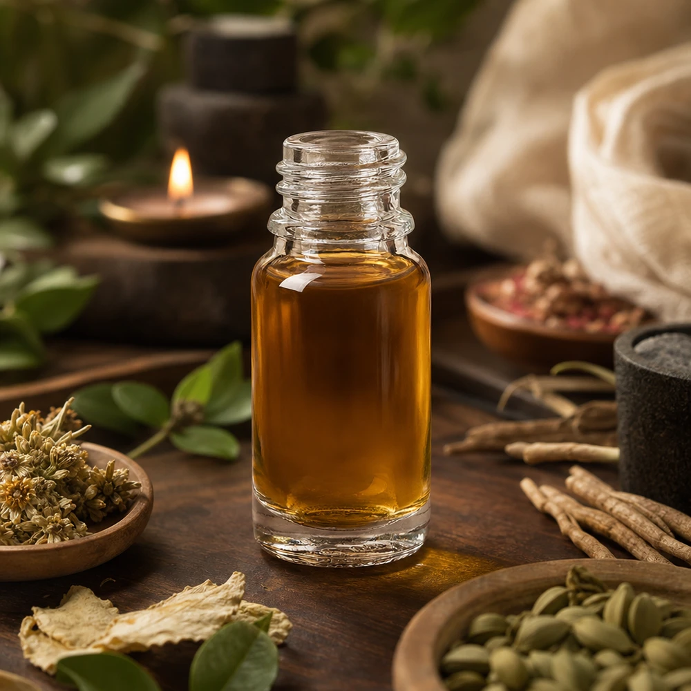 10ml Apothekerflasche ClearLine DIN18 aus Klarglas mit Schraubverschluss für ätherische Öle