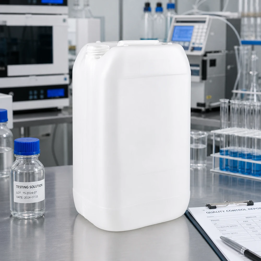 Kanister 15 Liter ohne Verschluss Weißer HDPE-Kanister 15 Liter ohne Verschluss für gewerblichen Einsatz in Labor und Industrie