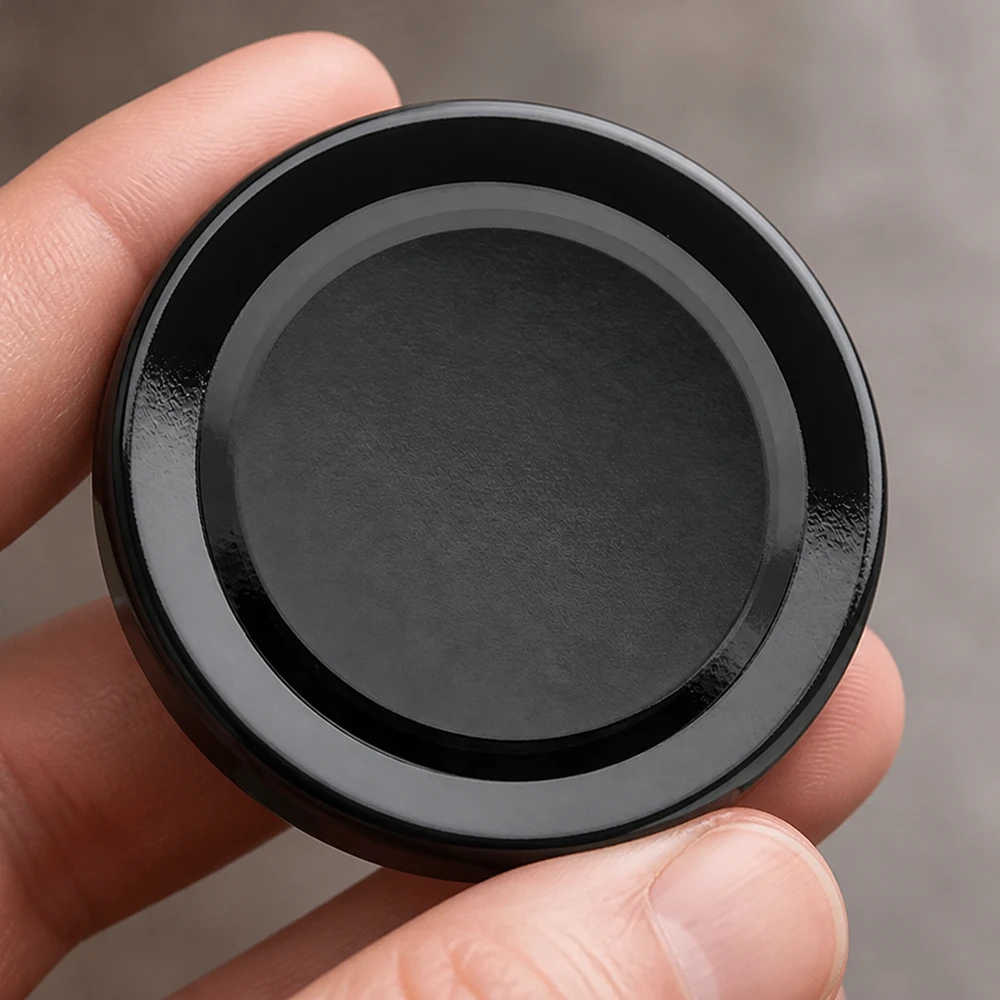 66mm BasicSeal Schraubdeckel TO66deep schwarz Weißblech Twist-Off Deckel für Gewerbebetriebe Pacadura
