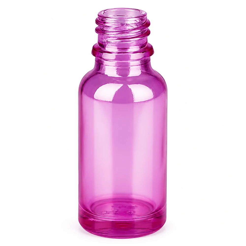20ml Apothekenflasche PurpleLine UT18/20 UNiTWIST violett transparent für professionellen pharmazeutischen Einsatz