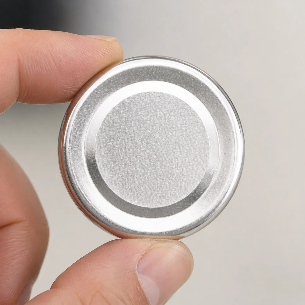 43mm TO43 BasicSeal Schraubdeckel silber aus Weißblech für gewerbliche Glasabfüllung Großgebinde