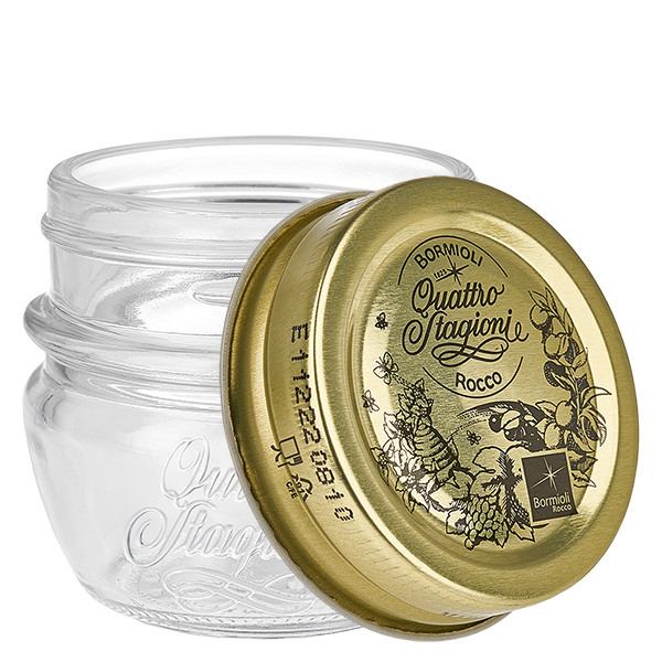 40ml Miniglas "Quattro Stagioni" mit Deckel 40ml Miniglas "Quattro Stagioni" mit Deckel