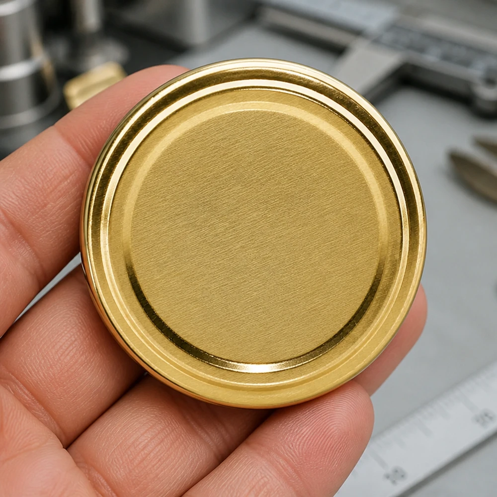 UNiTWIST TO82 gold, BioSeal, BPA-NI, unitemp UNiTWIST TO82 Twist-Off-Deckel gold BioSeal BPA-NI unitemp Metalldeckel 82mm für Gewerbetreibende