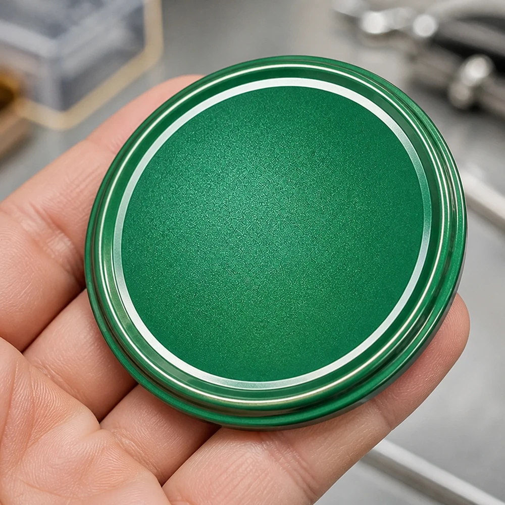 82mm TO82 BasicSeal Schraubdeckel grün aus Weißblech für Einmachgläser Großhandel Pacadura