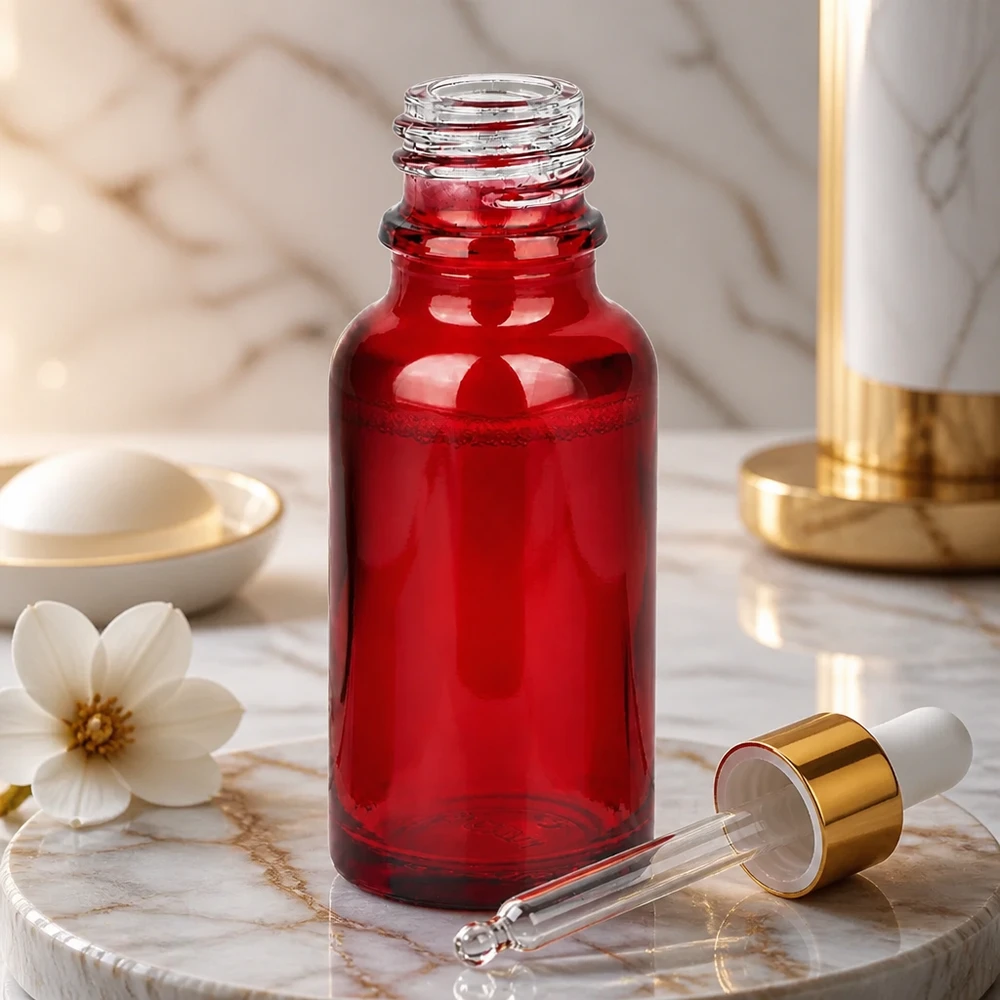 20ml Apothekenflasche RedLine UT18/20 UNiTWIST 20ml Apothekenflasche RedLine Glas UT18/20 UNiTWIST Gewinde für professionelle Anwendung Kosmetik Pharmazie