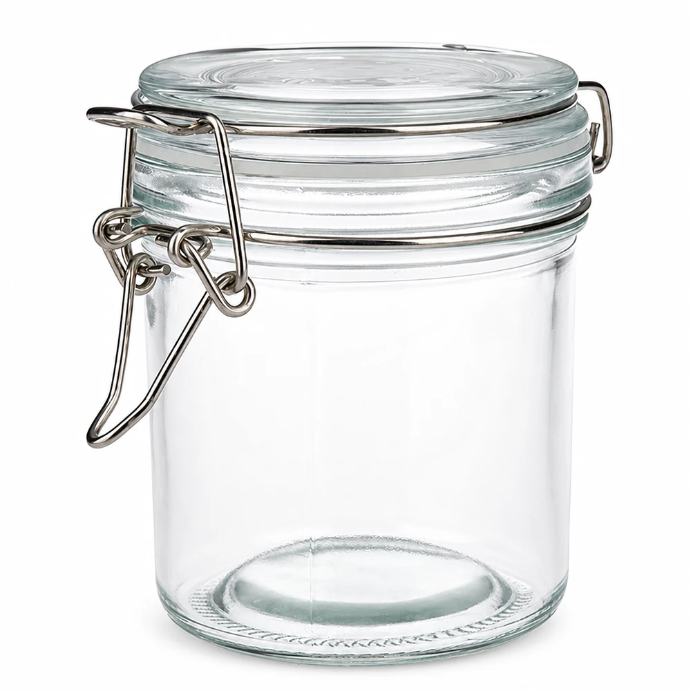 250ml Vorratsglas mit Silikonring und Bügelverschluss UNiTWIST 250ml Vorratsglas mit Bügelverschluss aus robustem Glas für professionelle Lagerung und Aufbewahrung