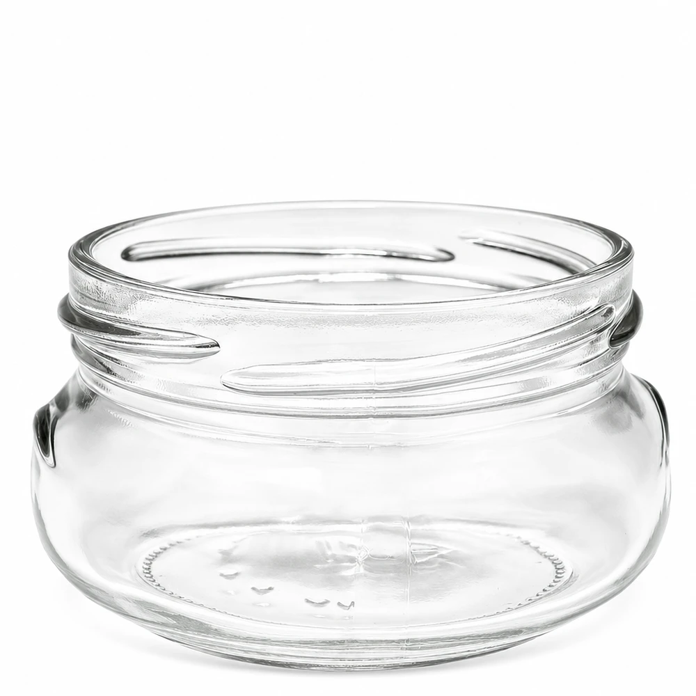 120ml Terrinenglas ohne Deckel (TO70) UNiTWIST UNiTWIST Terrina120 Terrinenglas 120ml TO70 Schraubgewinde transparent leer ohne Deckel