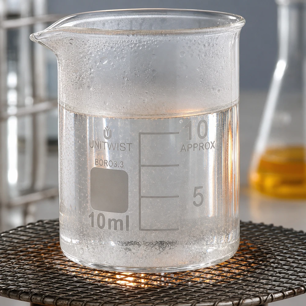 Becherglas 10ml Borosilikat, niedrige Form UNiTWIST Becherglas 10ml Borosilikat 3.3 niedrige Form UNiTWIST für professionellen Laboreinsatz