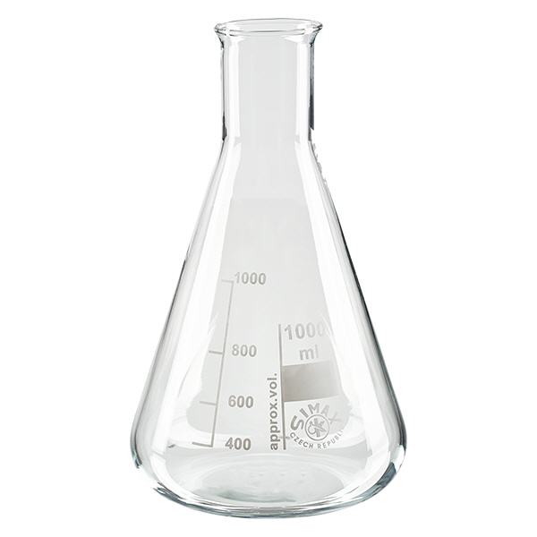 Erlenmeyerkolben 1000ml Enghals