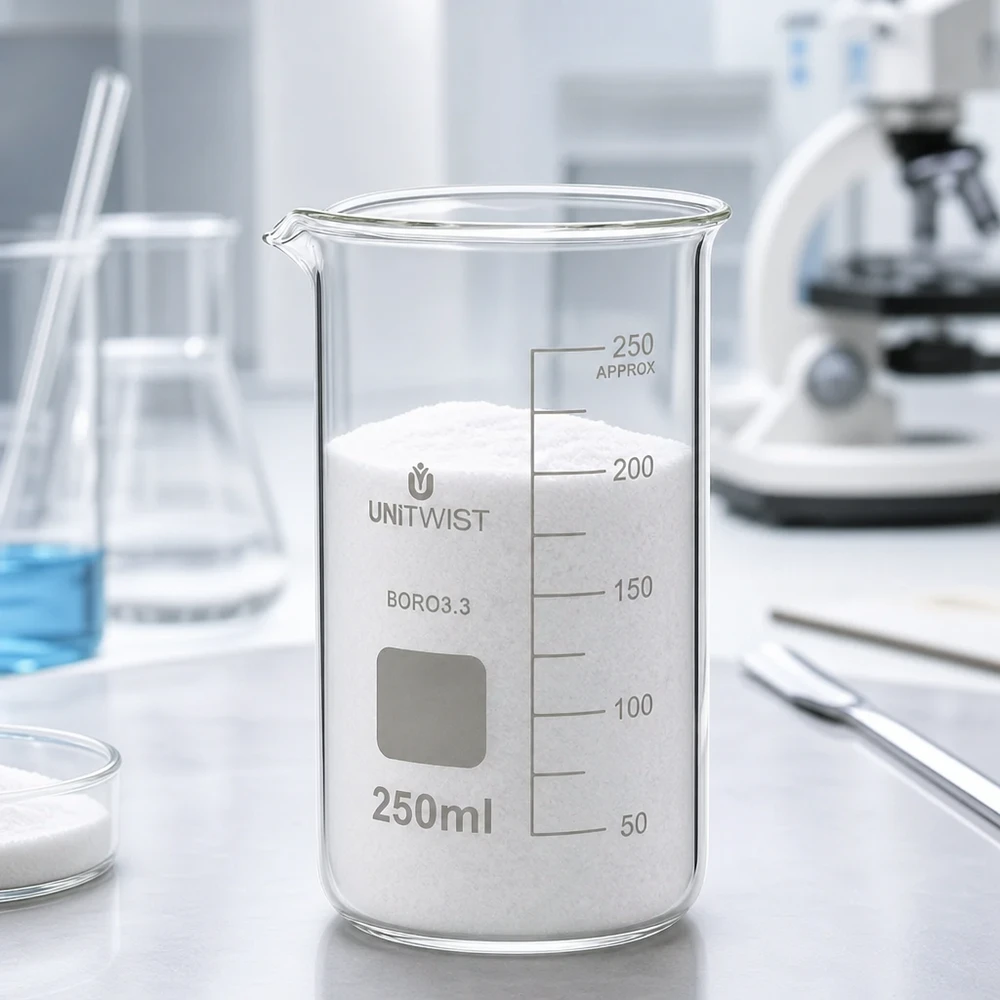 Becherglas 250ml Borosilikat, hohe Form UNiTWIST Becherglas 250ml Borosilikat hohe Form UNITWIST für professionellen Laboreinsatz im Fachhandel