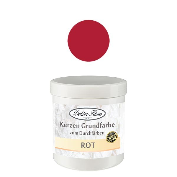 Doktor-Klaus Kerzengrundfarbe Rot, 7gr, in Dose Doktor-Klaus Kerzengrundfarbe Rot, 7gr, in Dose