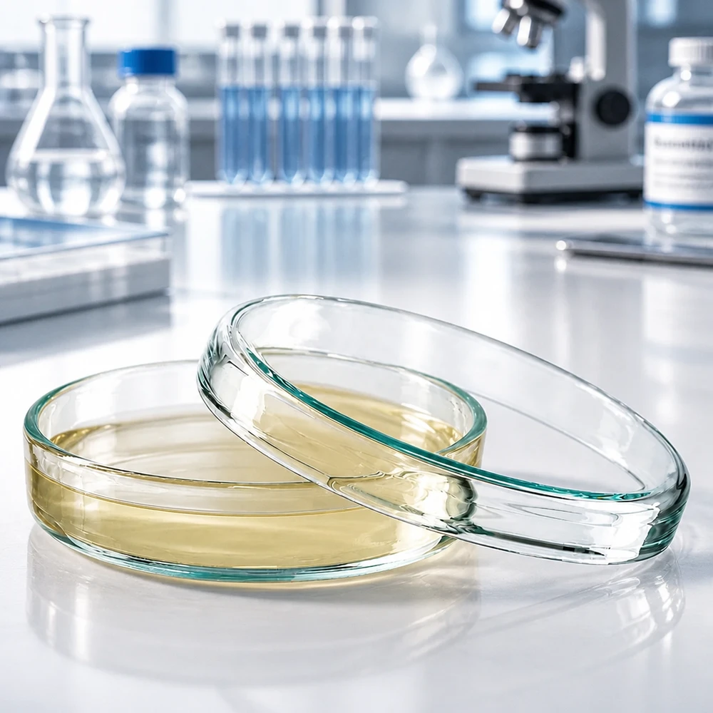 Petrischale 70x15mm aus Glas für Labor und Mikrobiologie professioneller Einsatz im Fachhandel