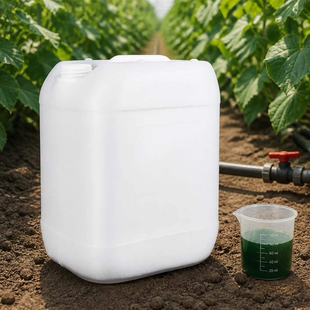 Kanister 20 Liter ohne Verschluss Weißer 20-Liter-Kunststoffkanister HDPE ohne Verschluss für professionellen Agrareinsatz
