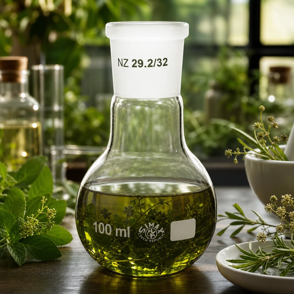 Stehkolben 100ml Glas mit Normschliff NS 29/32 für professionelle Laboranwendungen bei Pacadura.de