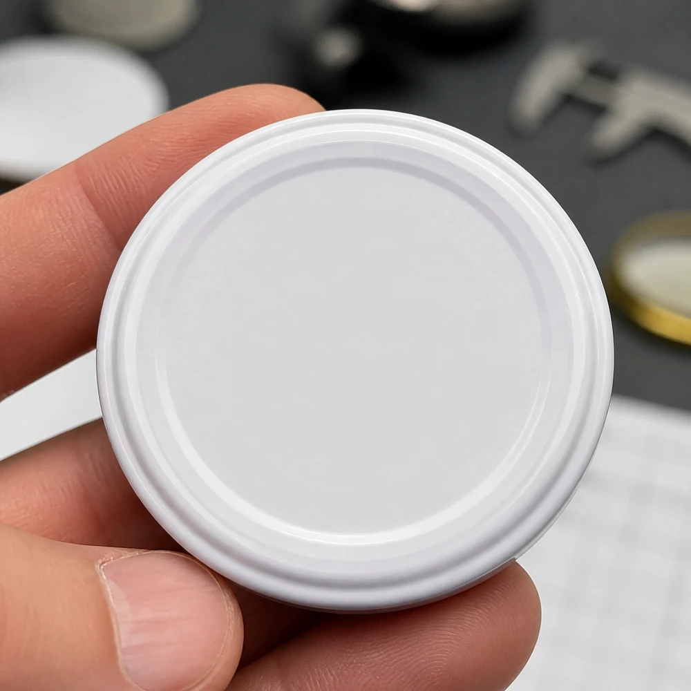 UNiTWIST TO82 Twist-Off-Deckel weiss BioSeal BPA-NI unitemp Verschluss für Einmachgläser gewerblich