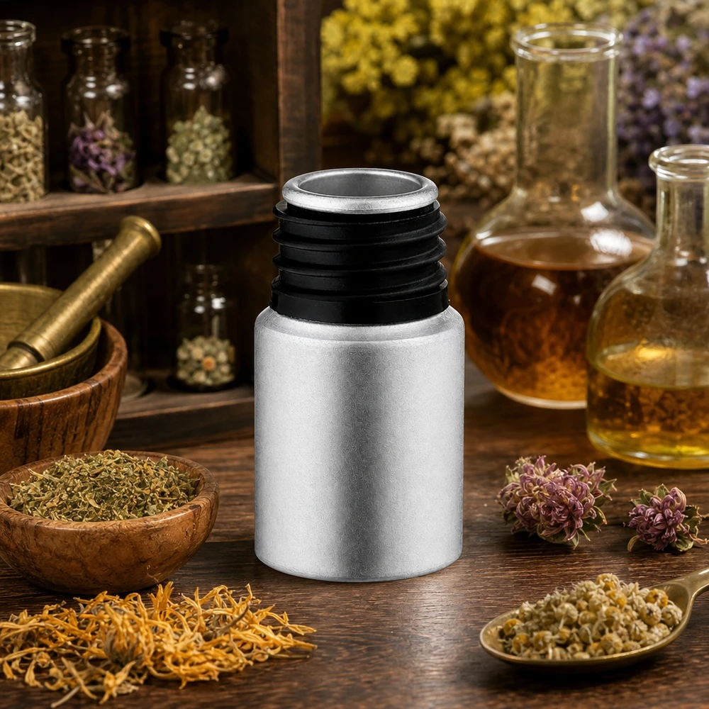 10ml gebeizte Aluflasche 10ml gebeizter Aluminiumflaschenbehälter für professionelle Anwendung in Apotheke und Gewerbebetrieb