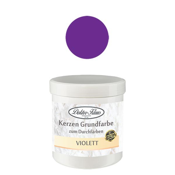 Doktor-Klaus Kerzengrundfarbe Violett, 7gr, in Dose Doktor-Klaus Kerzengrundfarbe Violett, 7gr, in Dose