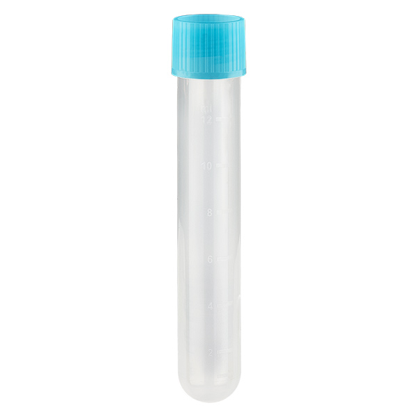 Reagenzröhrchen 13ml 16/100 Schraubverschluss blau Reagenzröhrchen 13ml 16/100 Schraubverschluss blau