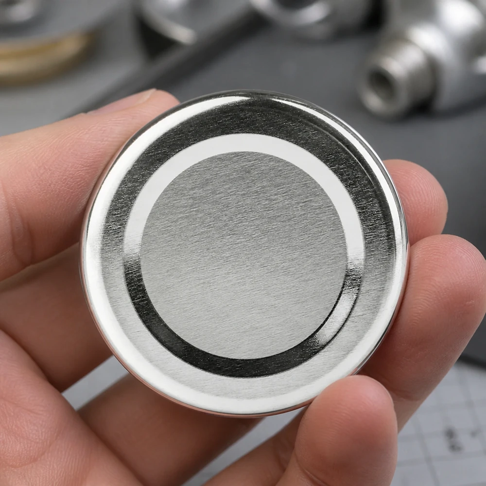 66mm BasicSeal Twist-Off Deckel TO66deep silber Stahlblech Verschlussdeckel für Einmachgläser Großhandel