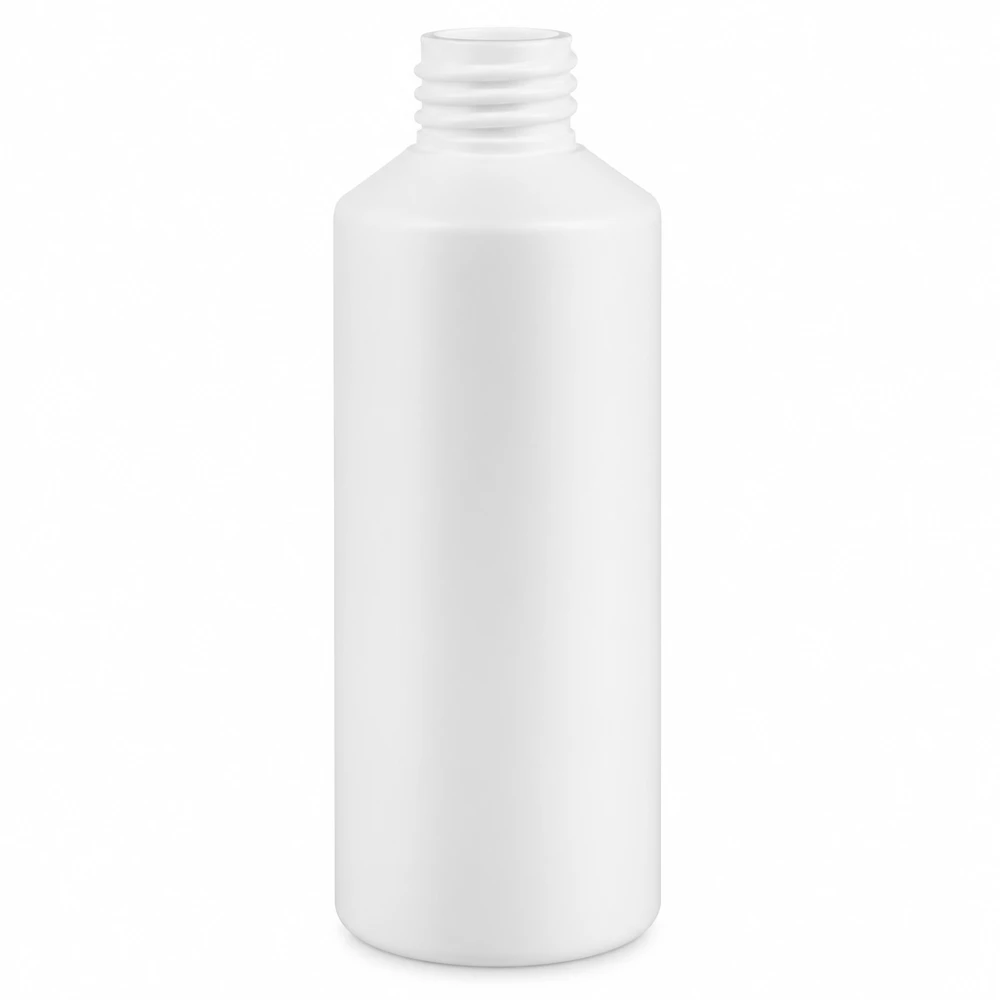 Apothekenflasche HDPE 100ml weiß, ohne Verschluss Apothekerflasche HDPE 100ml weiß ohne Verschluss für gewerblichen Einsatz Pacadura