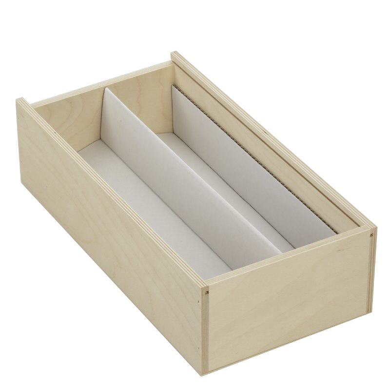 Holzbox mit Schiebedeckel 36x18x10cm (f. Flaschen) Holzbox mit Schiebedeckel 36x18x10cm (f. Flaschen)
