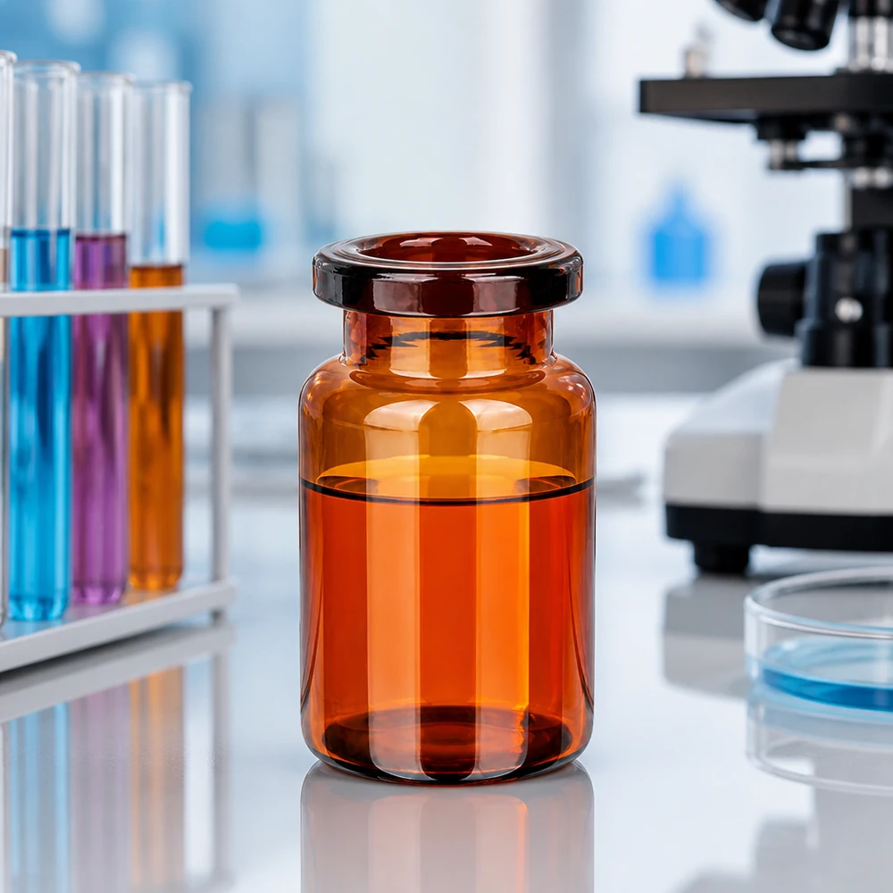 Injektionsflasche Braunglas 5ml für pharmazeutischen und labormedizinischen Einsatz im Fachhandel