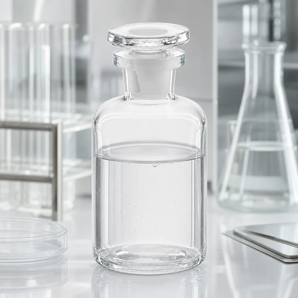 Rundschulterflasche 50ml klar Enghals Glasstopfen Rundschulterflasche 50ml klar Enghals mit Glasstopfen für Labor und Fachhandel bei Pacadura