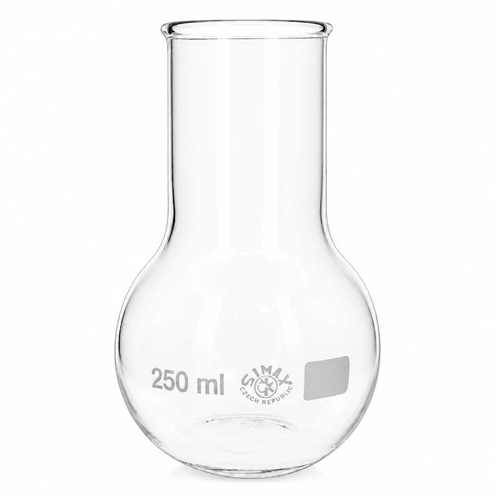Stehkolben 250ml Weithals aus Borosilikatglas für professionelle Laboranwendungen bei Pacadura.de