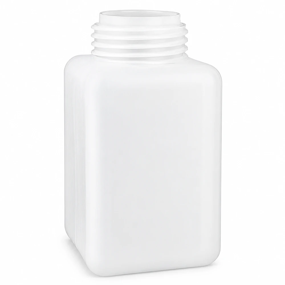 Chemiekalienflasche 1000ml, Weithals aus PE-HD, naturfarbig Chemikalienflasche 1000ml Weithals PE-HD naturfarben für gewerblichen Einsatz Pacadura
