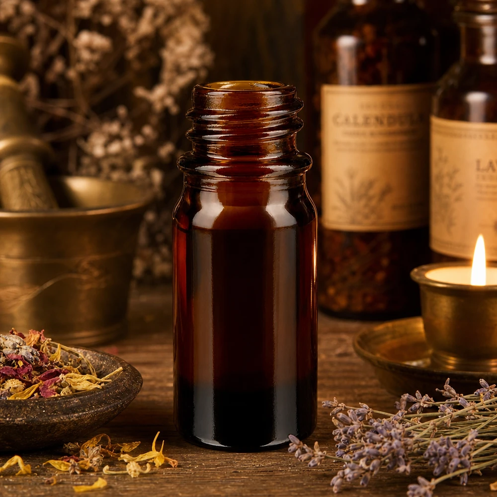 5ml braune Apothekerflasche ApoGlas für professionelle Anwendung in Pharmazie und Kosmetik bei Pacadura